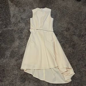 Vanilla cotton COS dress